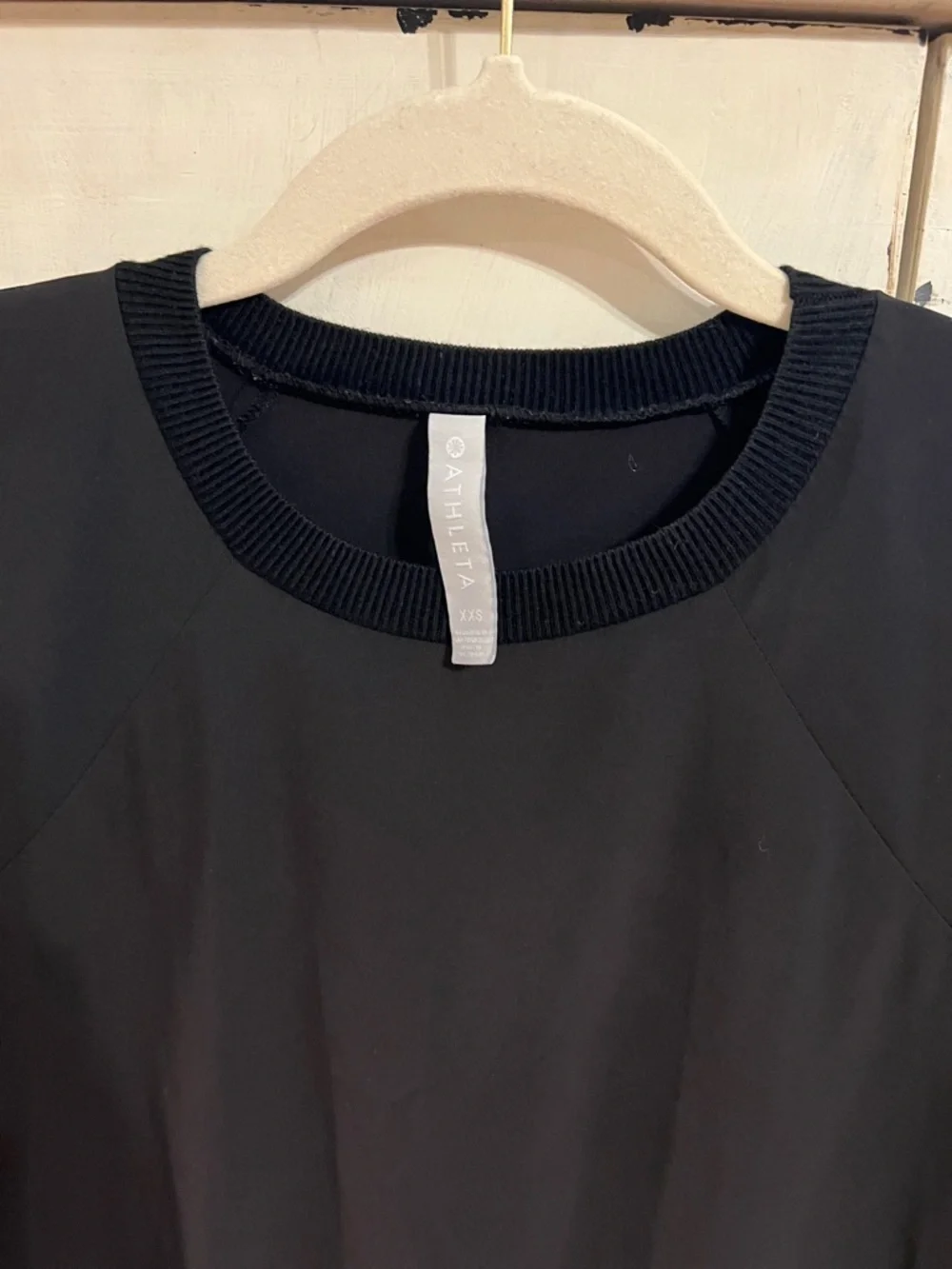 Athleta Black Short Sleeve Performance Top | XXS - Picture 8 of 13